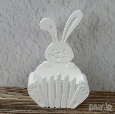 Молд кашпа заек , снимка 3 - Форми - 53879639