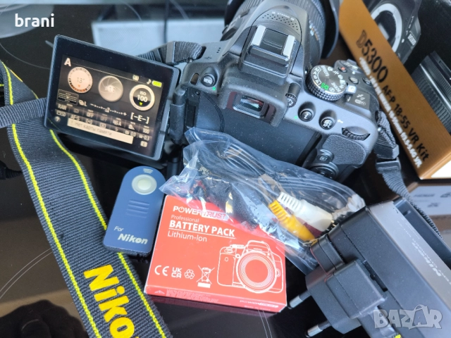NIKON D 5300, снимка 2 - Фотоапарати - 52061131