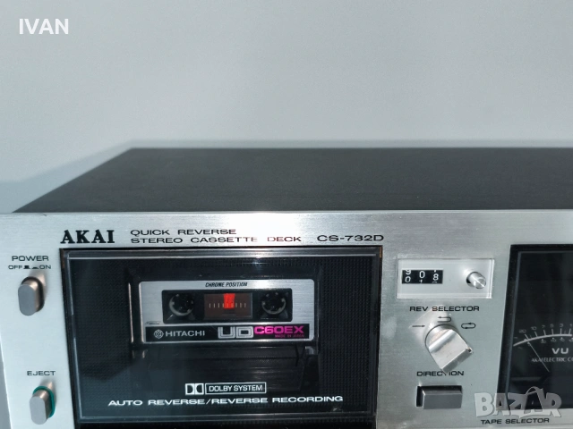 Продавам дек akai-cs-732d, снимка 3 - Декове - 54027261