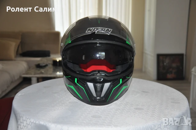 Каска Nolan N86 като нова, снимка 2 - Аксесоари и консумативи - 51323876