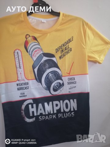 Качествени фенски тениска тениски фанелка с надпис Motul Castrol Champion авто свещ , снимка 17 - Аксесоари и консумативи - 34309706