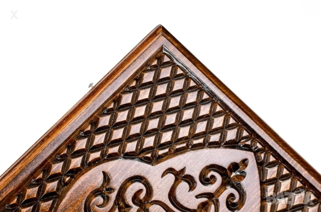 РЪЧНО ИЗРАБОТЕНА ТАБЛА 60/60/3 cm МНОГО ВИСОКО КАЧЕСТВО , снимка 8 - Шах и табла - 54152046