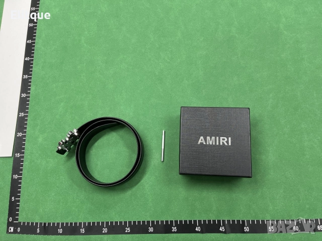 колани от естествена кожа в кутия amiri, снимка 3 - Колани - 52715447