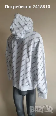 Lacoste LIVE! Oversize Hoodie Mens Size 5 - L НОВО! ОРИГИНАЛ! Мъжка Качулка !, снимка 5 - Спортни дрехи, екипи - 48252532