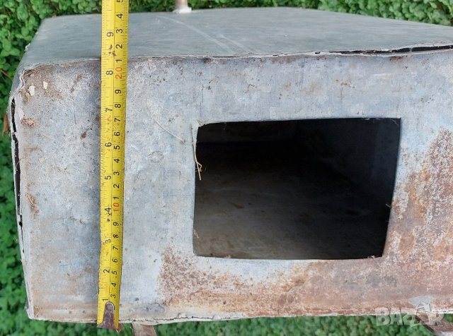 Стара лейка и Метална селска мивка/преносима чешма за стена закача се, мийка резервоар съд, ламарина, снимка 7 - Други - 42906035