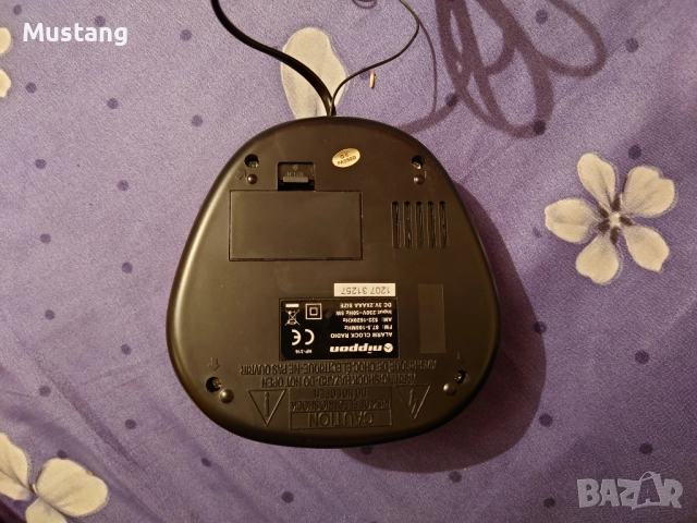 Радиочасовник с аларма Nippon NP 316, снимка 3 - Радиокасетофони, транзистори - 52632844