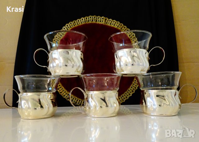 Quist посребрена чаша от месинг плюс термо чаша. 