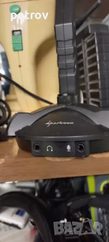  Cтойка за слушалки-Sharkoon X-Rest 7.1, снимка 4 - Ресийвъри, усилватели, смесителни пултове - 47764154