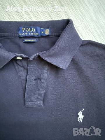 Мъжка поло тениска Polo Ralph Lauren (M / Custom Slim Fit), снимка 2 - Тениски - 55849451