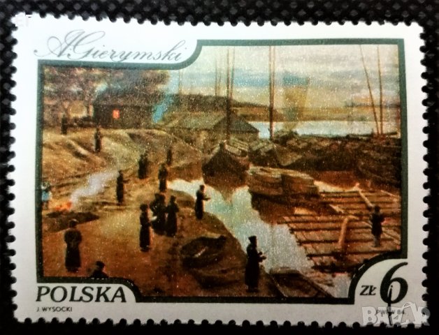 Полша, лот 2 - пощенски марки "Изкуство", 1*9, снимка 8 - Филателия - 31254868