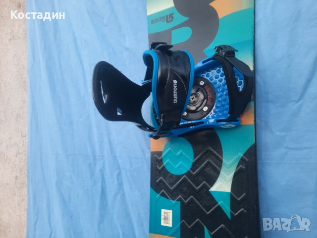 Сноуборд   142см.BURTON PROGRESSION  с автомати. , снимка 5 - Зимни спортове - 53027825