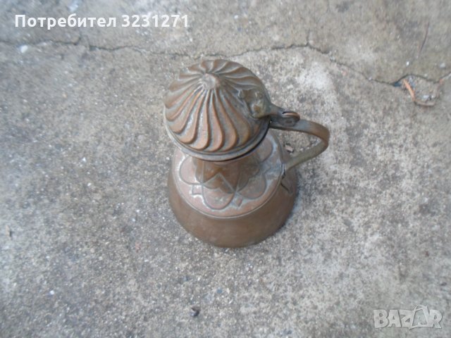Автентиче Старинен Османски меден Съд-19век, снимка 2 - Антикварни и старинни предмети - 34990720