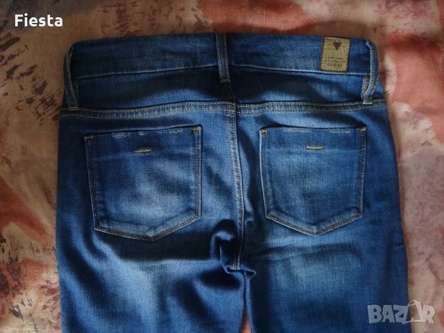 Оригинални дънки Guess Pencil Skinny Mid, снимка 6 - Дънки - 29221218