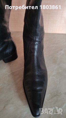 Dave Mayer дамски ботуши естествена кожа н.39, снимка 6 - Дамски ботуши - 44265498
