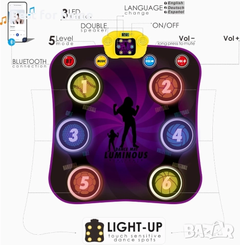 Постелка за танци , снимка 2 - Друга електроника - 52528440