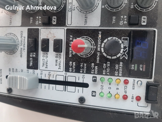 Mixser behringer , снимка 3 - Ресийвъри, усилватели, смесителни пултове - 54187514