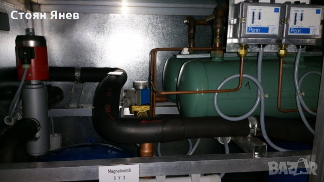 Хладилен агрегат с 2 компресора Danfoss MT160, снимка 11 - Други машини и части - 34125640