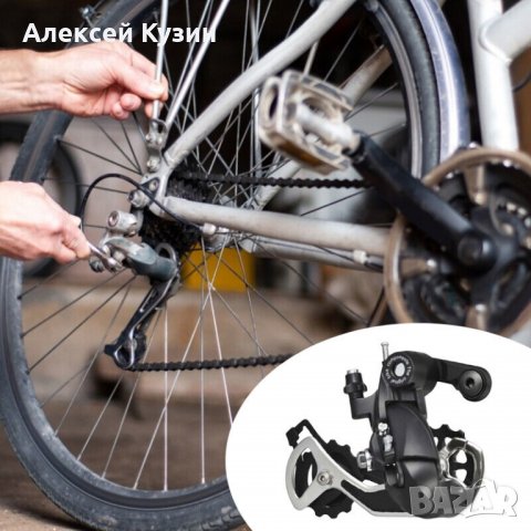 Заден дерайльор Shimano RD-TX35, снимка 3 - Части за велосипеди - 39863257