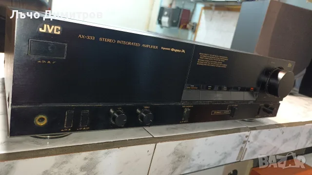 JVC     AX-333BK, снимка 3 - Ресийвъри, усилватели, смесителни пултове - 55874415