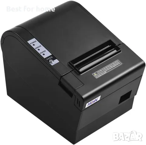 Принтер за етикети Hoin 80mm HOP-E802 термален, снимка 4 - Принтери, копири, скенери - 47318188
