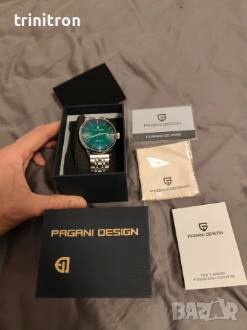 мъжки автоматичен часовник pagani design 