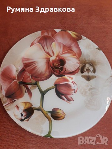 НОВ стъклен сервиз за торта 8 части, снимка 2 - Сервизи - 31795874