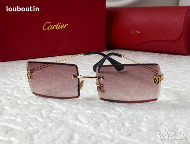 Cartier 2023 слънчеви очила унисекс дамски мъжки очила, снимка 2 - Слънчеви и диоптрични очила - 38999516
