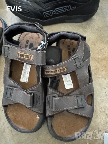 Кожени сандали, снимка 1