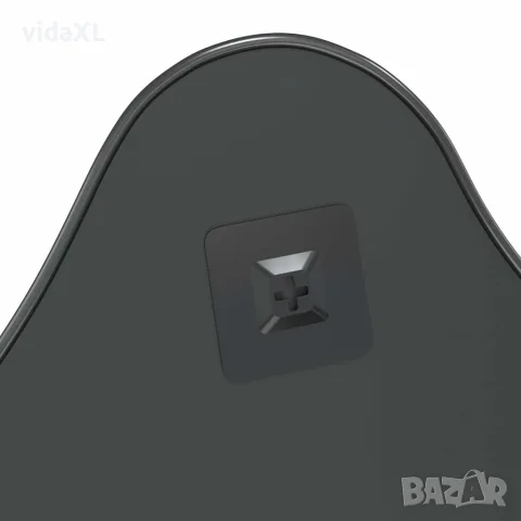 vidaXL Стенно огледало черно 60x50 см, снимка 5 - Огледала - 56147237