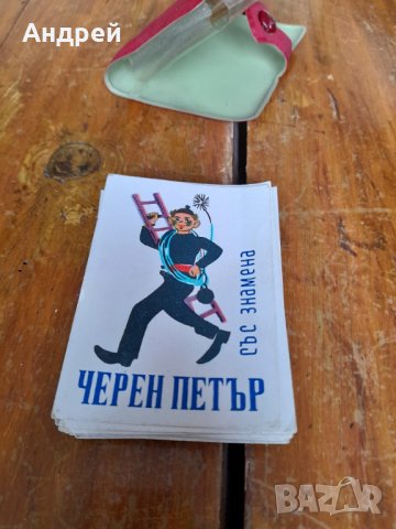 Стари карти Черен Петър Знамена, снимка 2 - Антикварни и старинни предмети - 35305687
