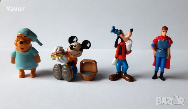 Фигурки от шоколадови яйца - Disney - Мики Маус - Гуфи - Мечо Пух, снимка 1