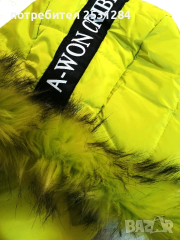 Като нов , Зимен елек, неонов цвят размер М/Л   размер M/L, снимка 7 - Елеци - 52575001