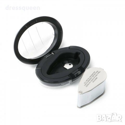 9890 Сгъваема джобна лупа 40х25мм с осветление, снимка 6 - Други стоки за дома - 30530538