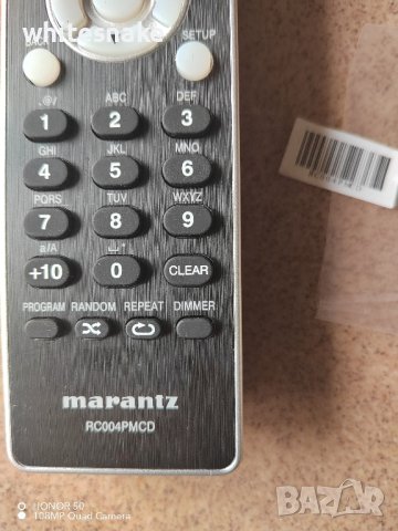 Marantz RC004PMC, Remote control for AVReceiver & CD Player , снимка 3 - Ресийвъри, усилватели, смесителни пултове - 42087774