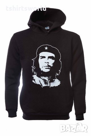Нов мъжки суичър с дигитален печат на революционера Че Гевара, снимка 1 - Суичъри - 31573330