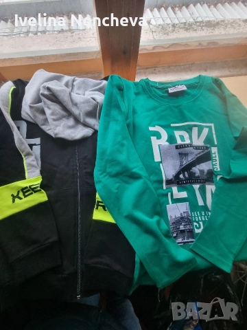 Комплект Суичър и блуза Момче 128 р, за 7лв