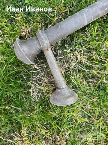 Античен месингов корниз, снимка 3 - Антикварни и старинни предмети - 47627840