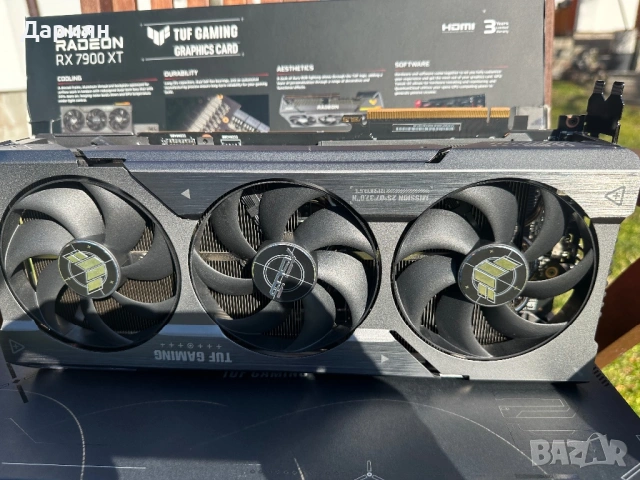 AMD Asus TUF RX7900XT OC Version 20GB, снимка 4 - Видеокарти - 53257766