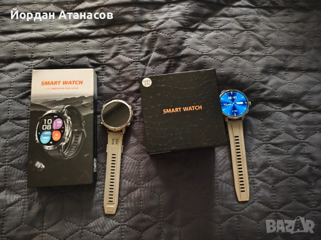 Два смарт часовника (smart watch), снимка 2 - Мъжки - 51899987