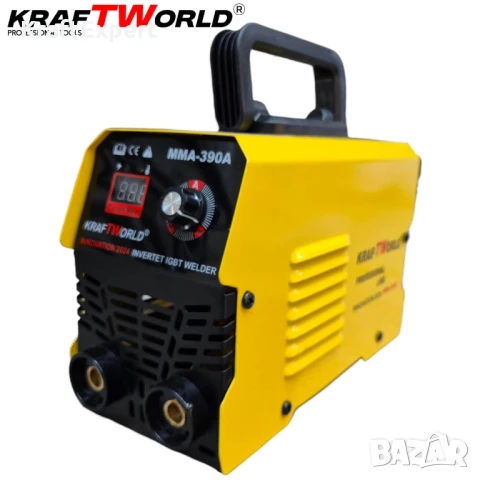 Инверторен Електрожен KraftWorld – Лек и Мощен с Подарък Ръкавици