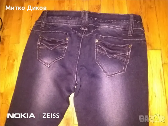 Маркови женски дънки нови стреч Gourd Jeans 5% еластан 102см дълги ханш 46см разтегнати, снимка 13 - Дънки - 48002261