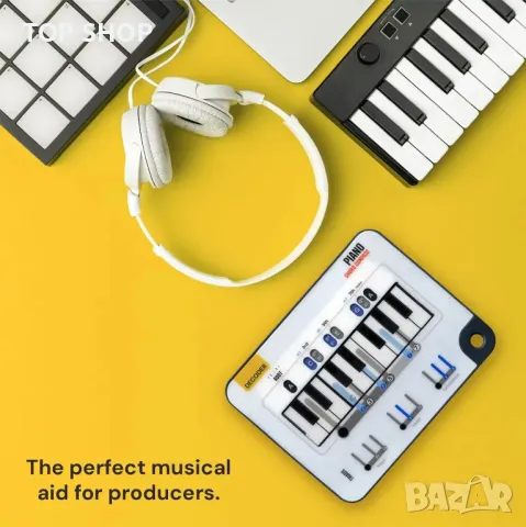 Инструмент за изучаване на акорди на пиано (Компас за акорди на пиано и книга), снимка 3 - Пиана - 49682764