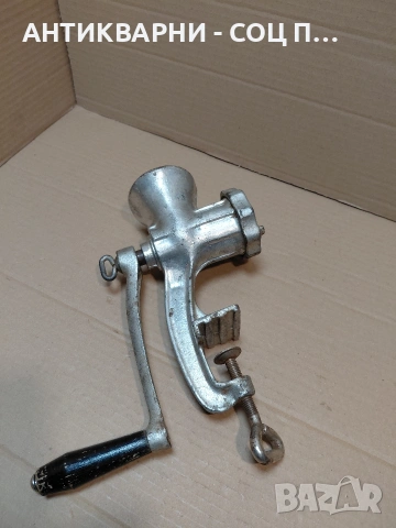 Соц Стара Месомелачка 2.250кг. НОМЕР 552., снимка 3 - Антикварни и старинни предмети - 54323466