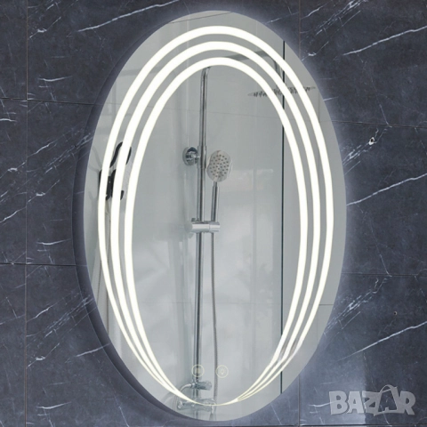 Огледало за баня с LED светлина, снимка 3 - Други стоки за дома - 51852488