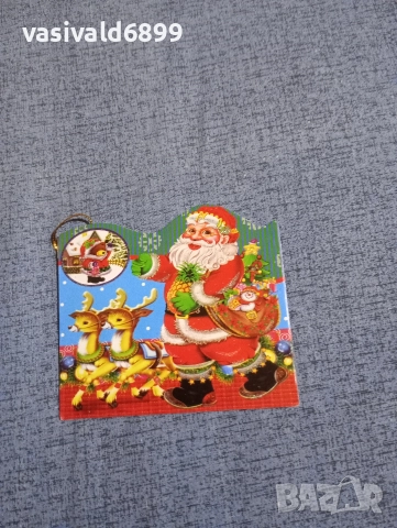 Лот от шест коледни картички , снимка 2 - Декорация за дома - 52693968