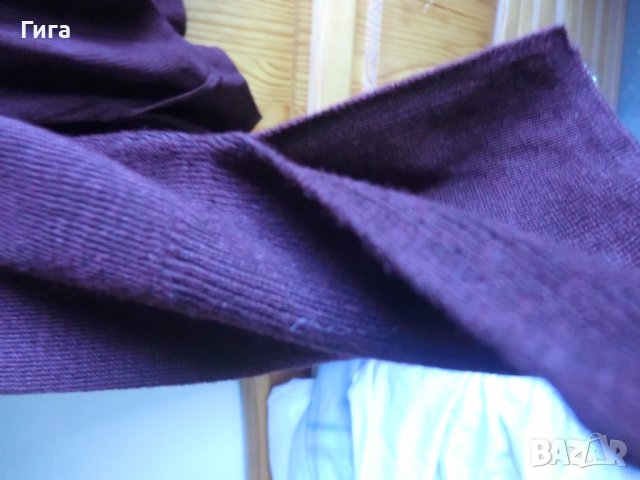 Тънък вишнев пуловер НМ, снимка 3 - Блузи с дълъг ръкав и пуловери - 36805877