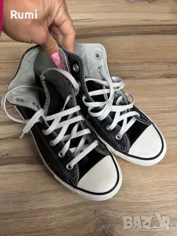 Оригинални високи кожени кецове Converse ! 39 н, снимка 4 - Кецове - 48436369