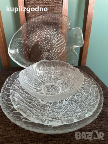 Старинни кристални купи различни форми и размери , снимка 9 - Антикварни и старинни предмети - 51660919