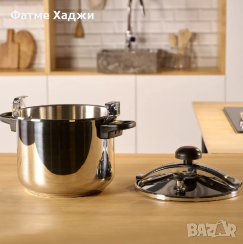 Тенджарй под налягане , снимка 2 - Съдове за готвене - 52702896