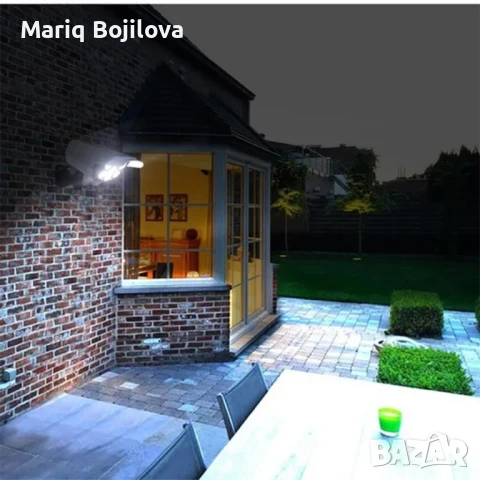 Соларна лампа, имитираща камера за видеонаблюдение/, снимка 1